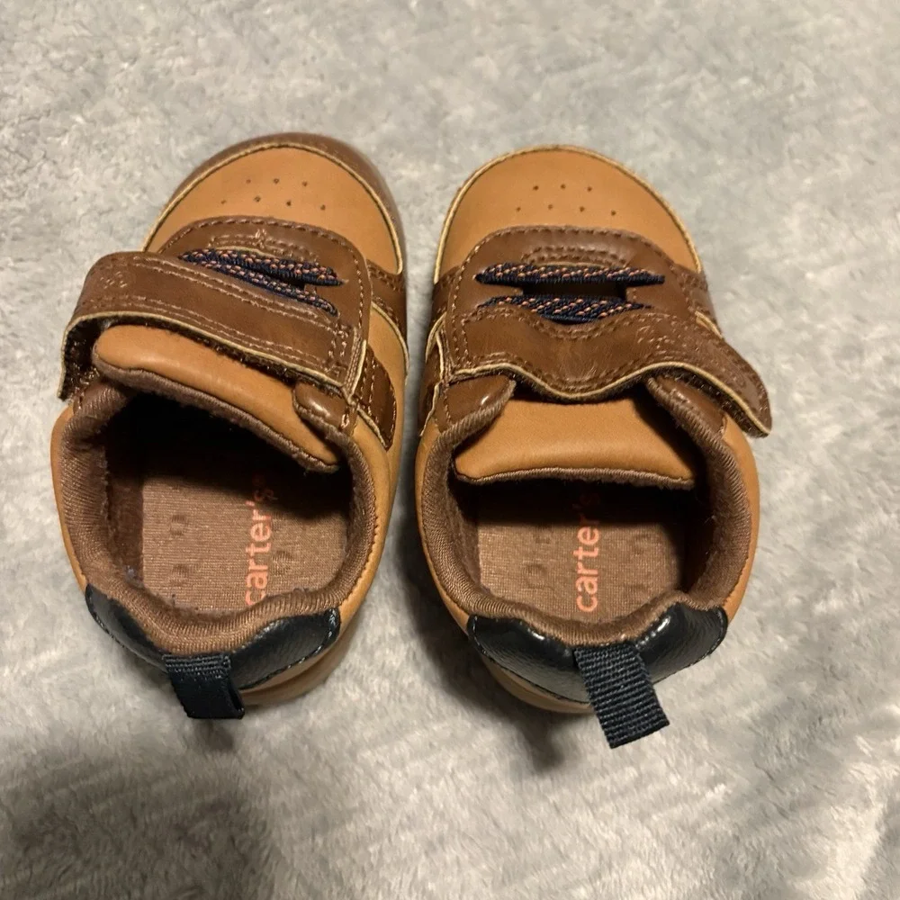Carter's Brown Toddler Shoes Size 4M